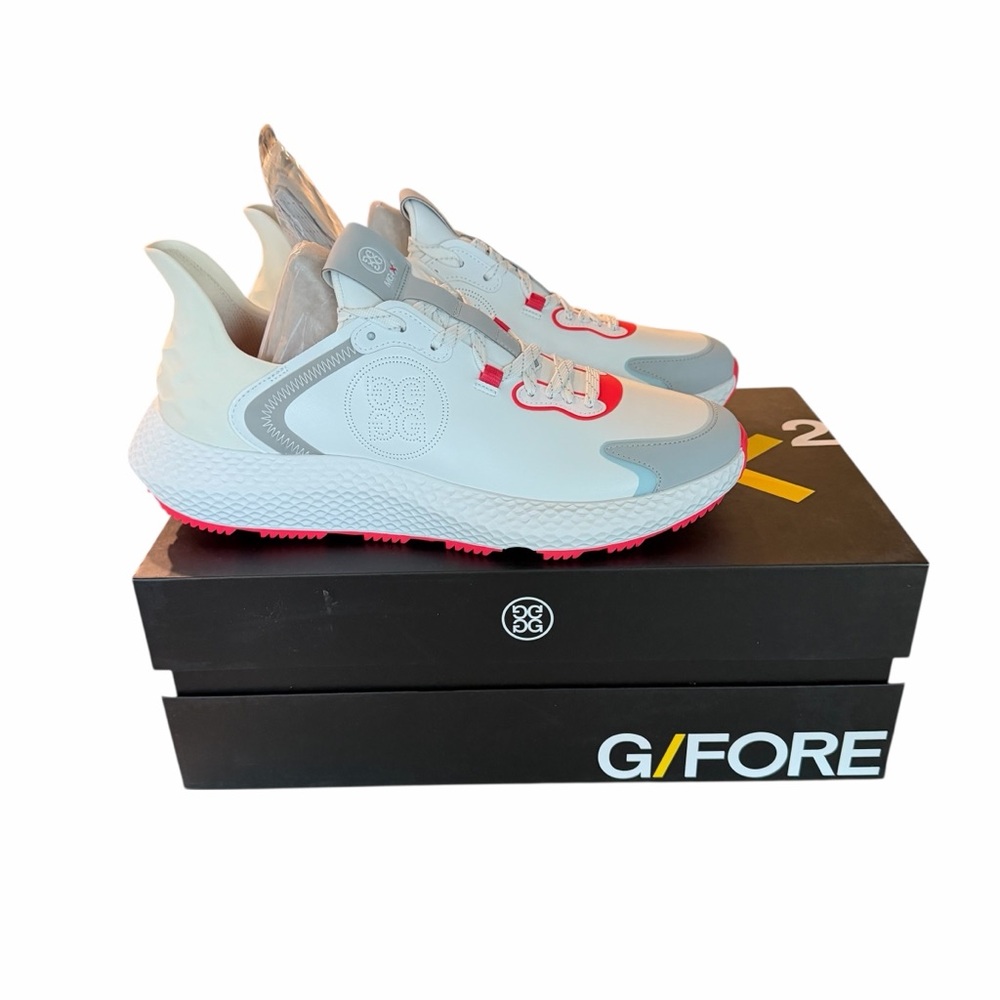 G/FORE MEN'S MG4X2 PERFORATED LOGO HYBRID GOLF SHOES SIZE 11 NEW NIB
